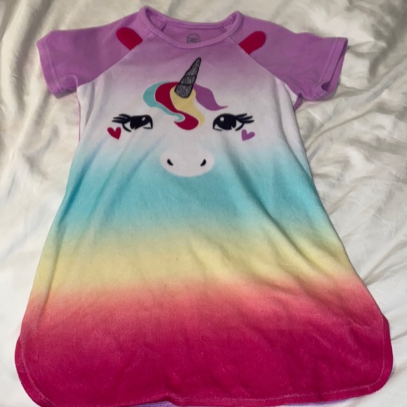 Maglietta Ragazza Wonder Nation Con Unicorno Pegaso – Blu, Maniche Corte, Taglie Varie